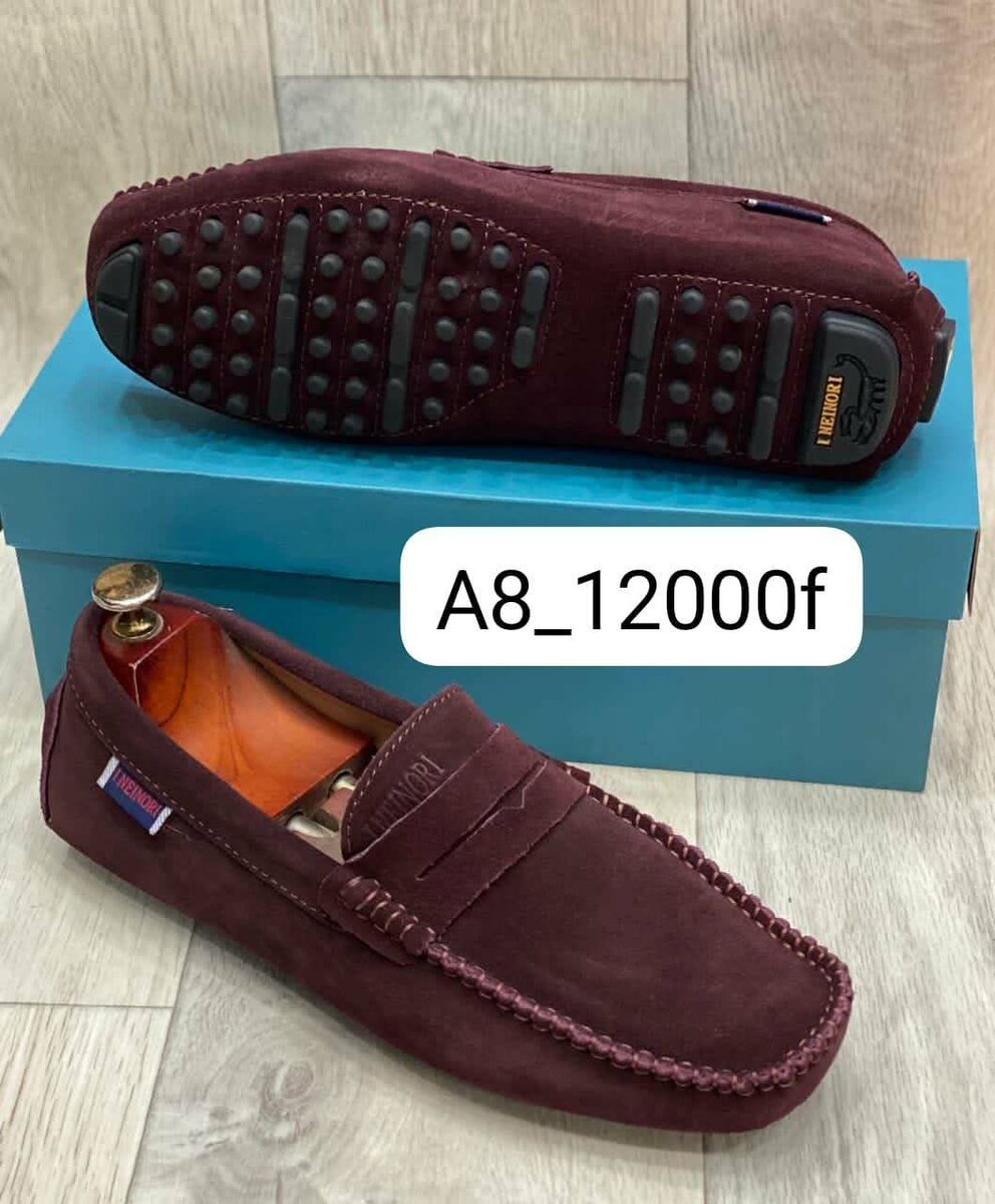 Mocassins en daim élégants