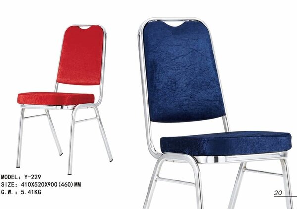 Stainless steel Banquet chair