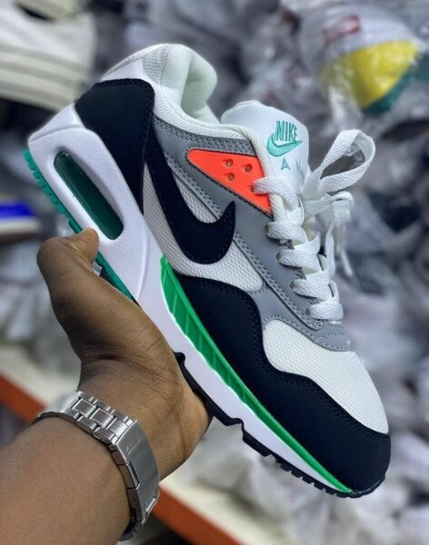 Nike Air Max 90 Noir Blanc Vert