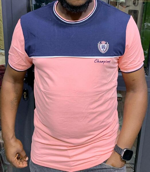 T-shirt casual colorée homme