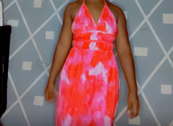 Robe d'été à motifs vifs