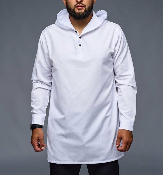 Рубашка с капюшоном, Этно стиль