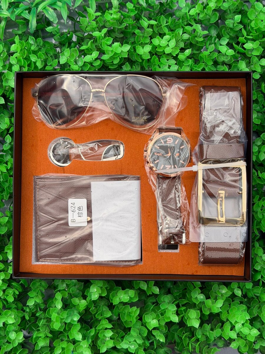 Ensemble Coffret Accessoires Homme Élégant