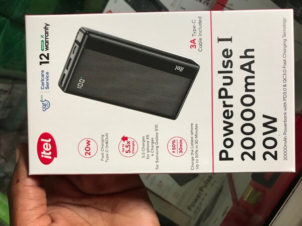 20000mAh Itel Power banks