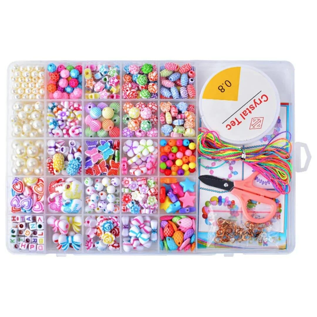 Kit de perles colorées DIY