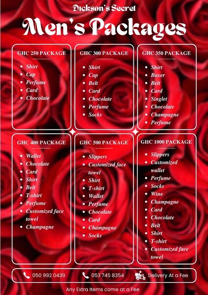 Amazing Valentines Day packages