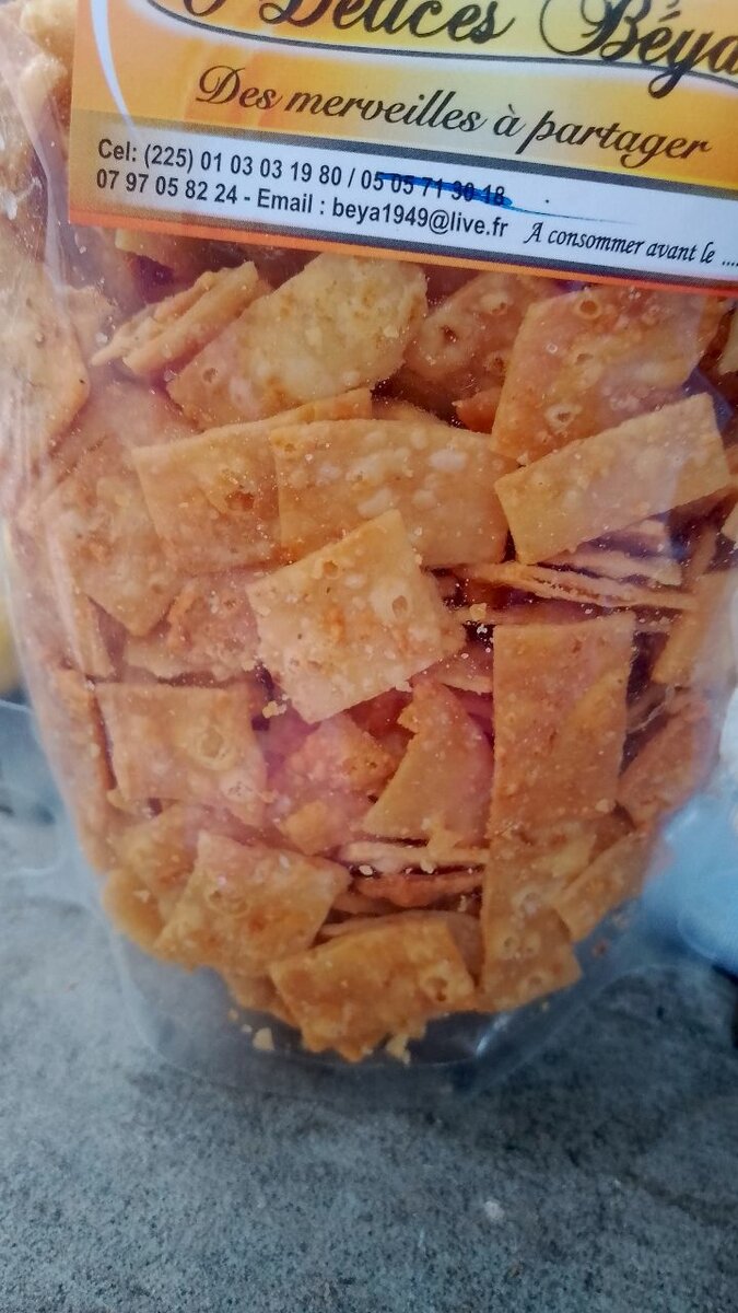 Oreillettes - Biscuits salés