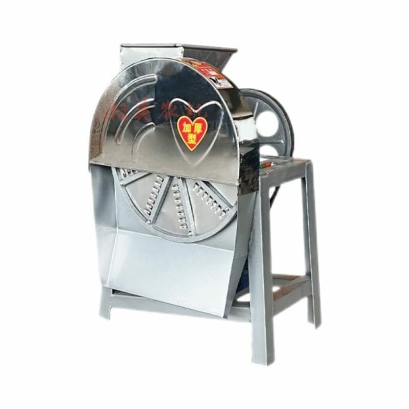 500kg/h slicer/shredder.