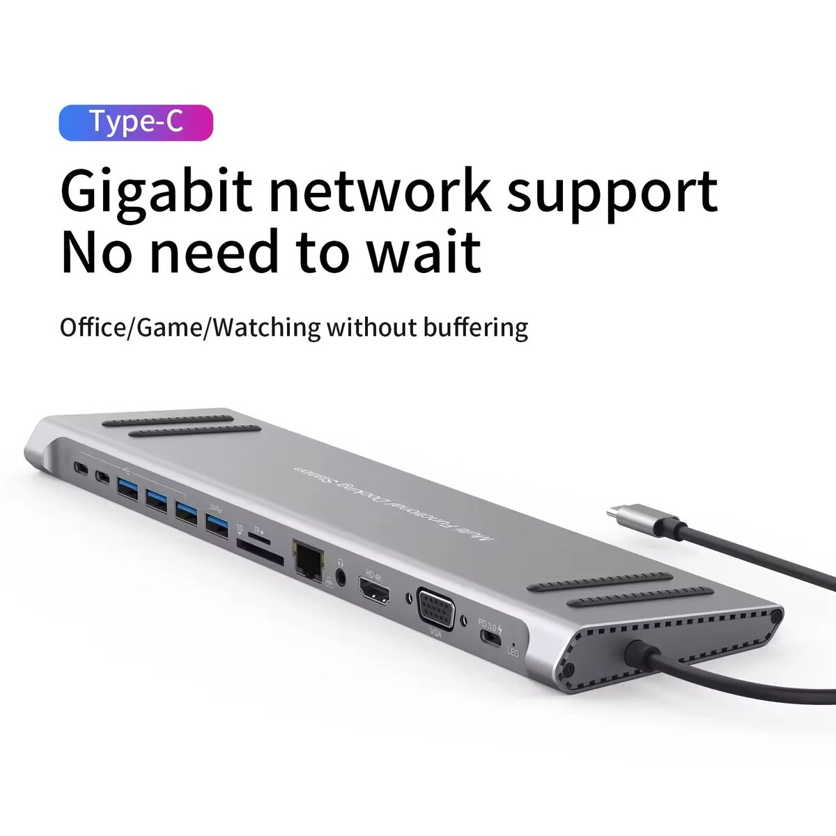 Station HUB 14-en-1 USB-C