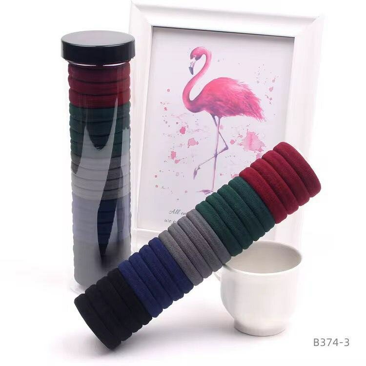 Lot de 20 élastiques à cheveux
