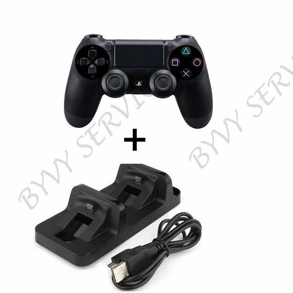 MANETTE PS4 + STATION DE CHARG