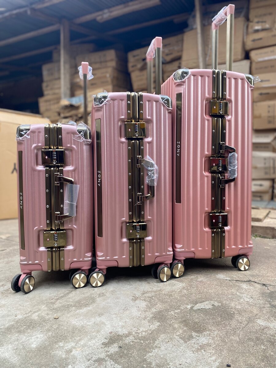 3 in 1pack Aluminum Polycarbonate Luggage