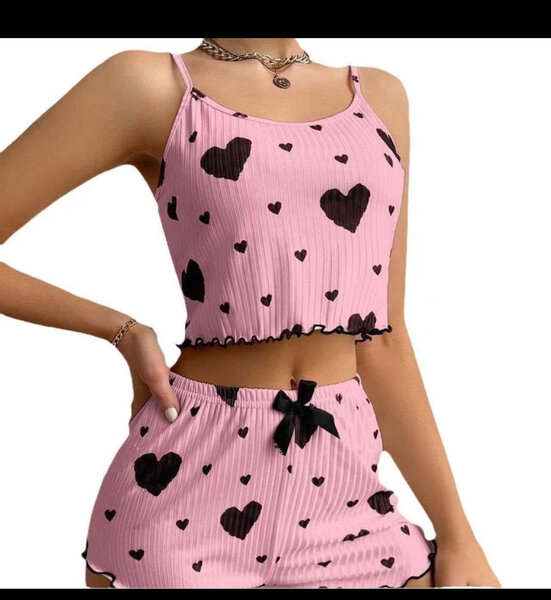 Pyjama Femme à Coeur Confort