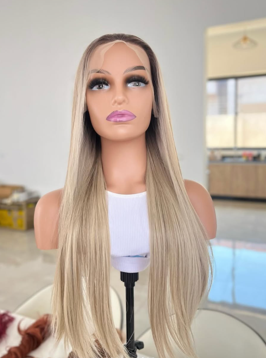 Premium fiber Futura Hair blonde with dark roots