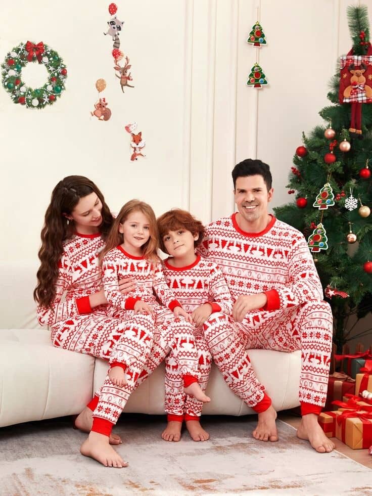 Pyjamas de Noël familiaux