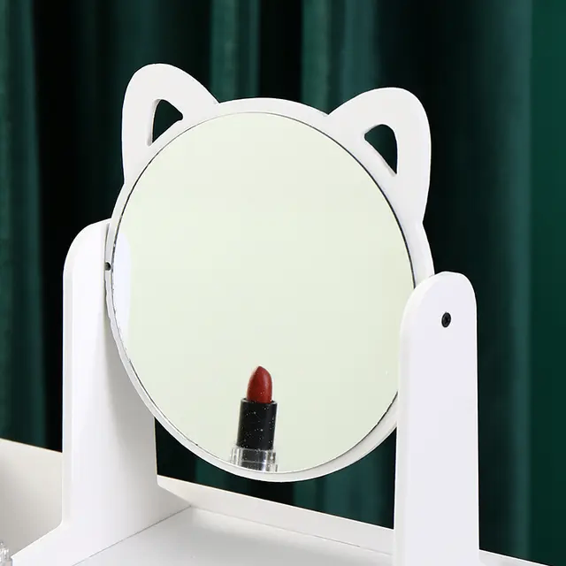 Organisateur de maquillage avec miroir