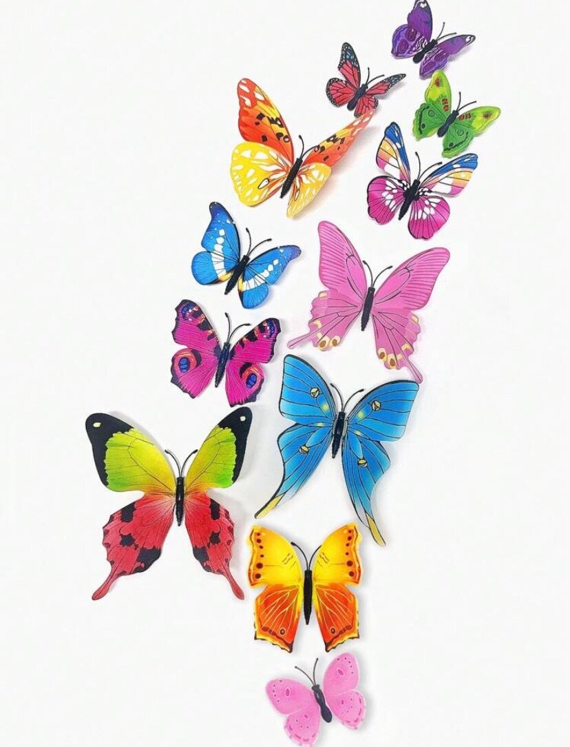 Butterfly stickers