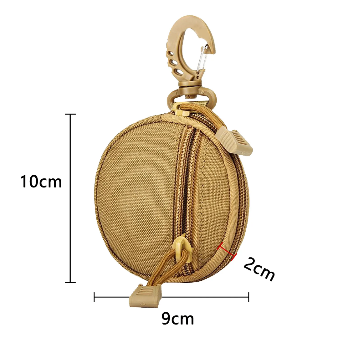 Porte-monnaie tactique compact