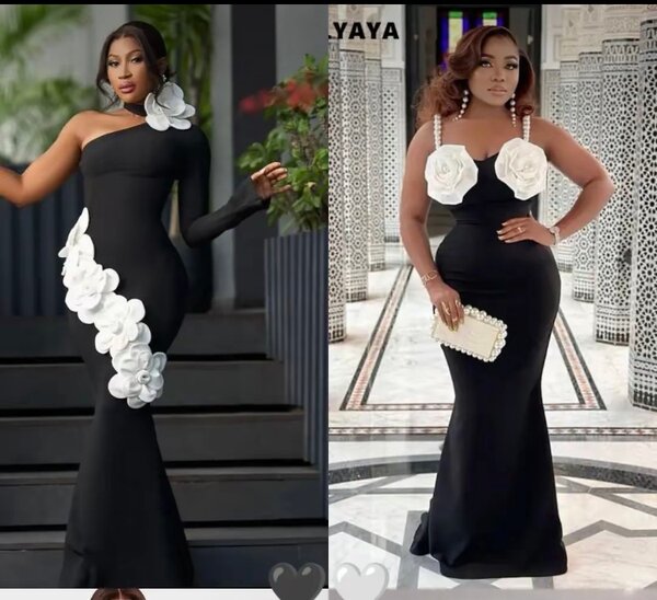 Robe élégante soirée femme