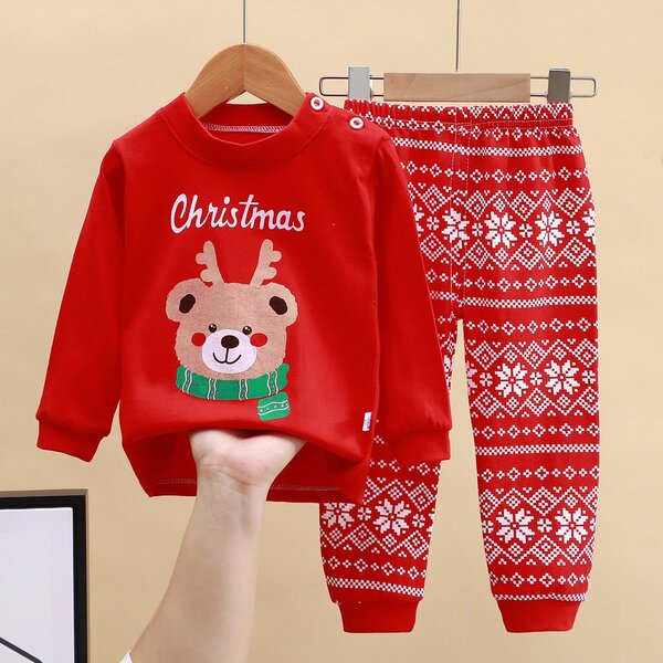 Pyjama Noël Enfant Renne