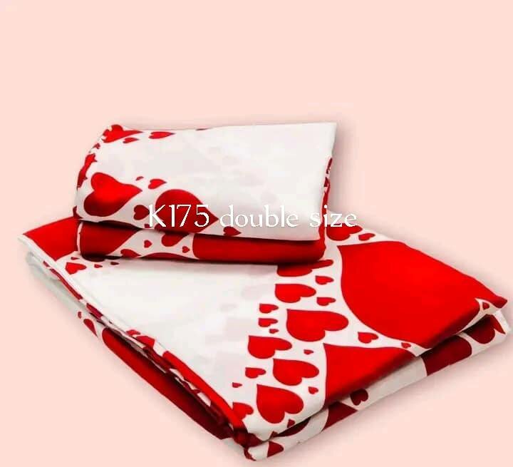 A set of beautiful and soft bed linen