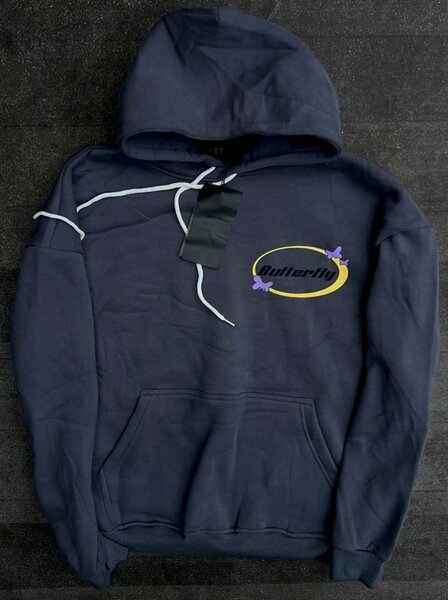 Pull à Capuche Papillon