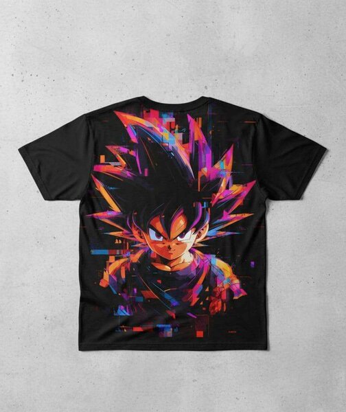T-shirt avec motif Goku