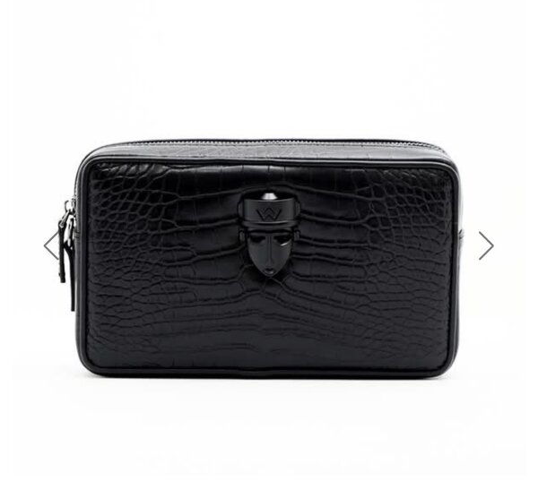 Sac homme aliwax croco noir