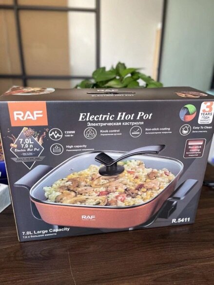 Easy To Clean RAF Electric Skillet