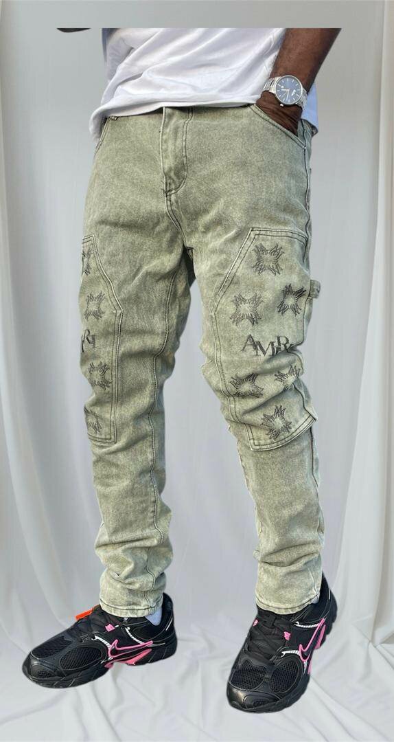 Jean cargo homme stylé
