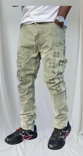 Jean cargo homme stylé