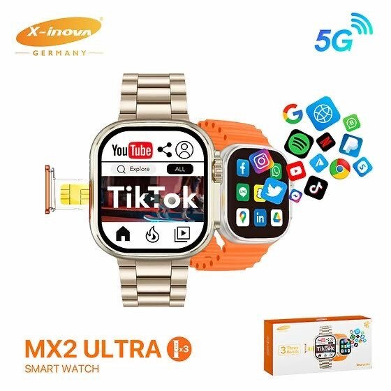 Montre Connectée MX2 Ultra 5G