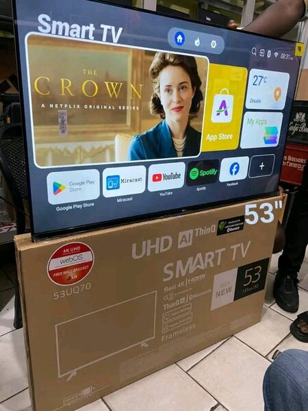 Smart TV 4K UHD 53" AI ThinQ
