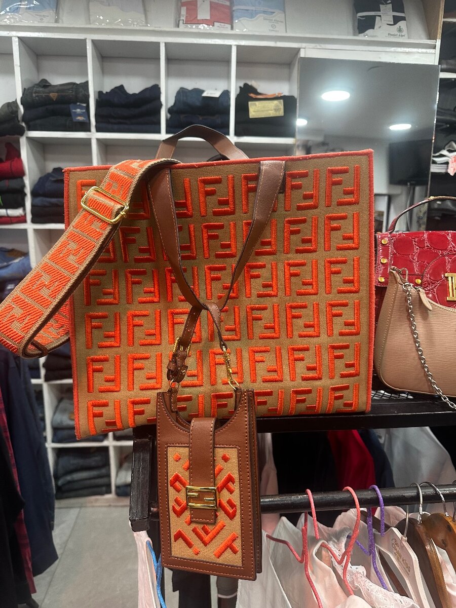 Sac fourre-tout en toile luxe