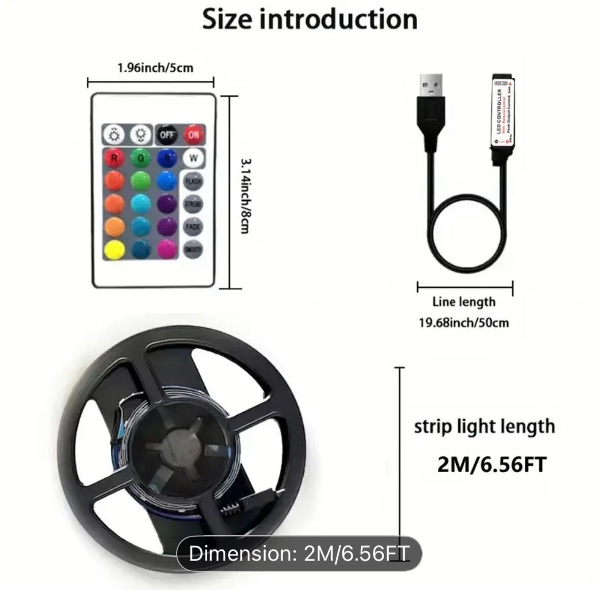 Ruban LED USB pour TV