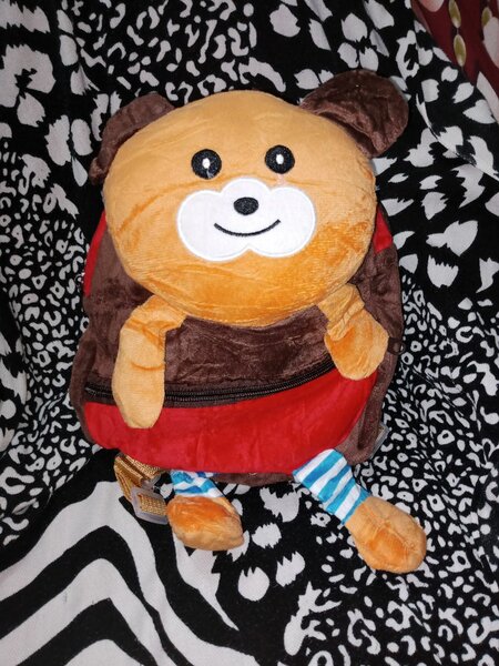 Sac à dos enfant ours en peluche