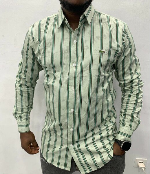 Chemise homme élégante à manches longues