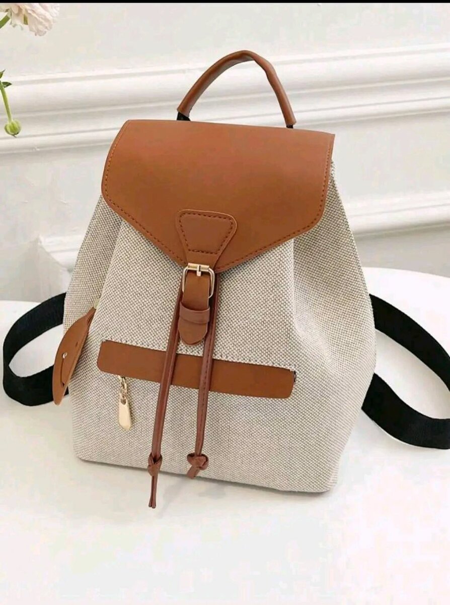 Sac à dos en toile élégant