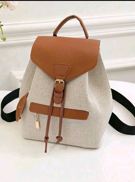 Sac à dos en toile élégant