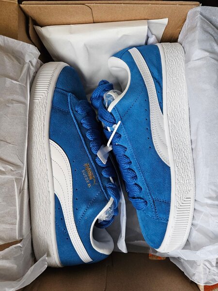Baskets bleues Puma confort