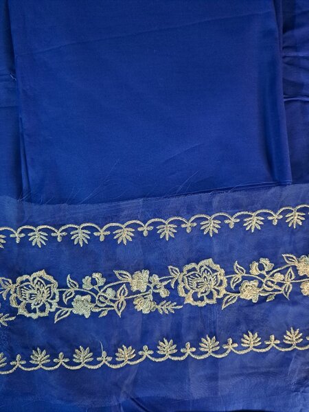 Unstitch embroidered lawn 3pc