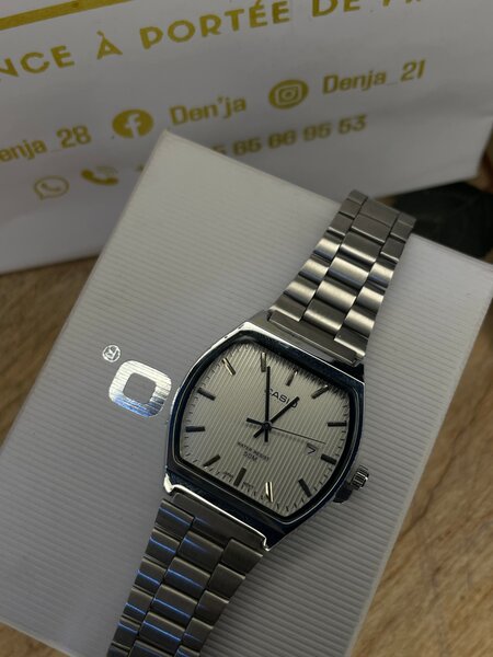 Montre Homme Acier Élégante