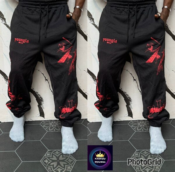Pantalon streetwear unisexe