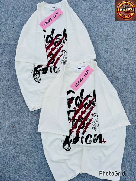 T-shirt graphique unisexe tendance