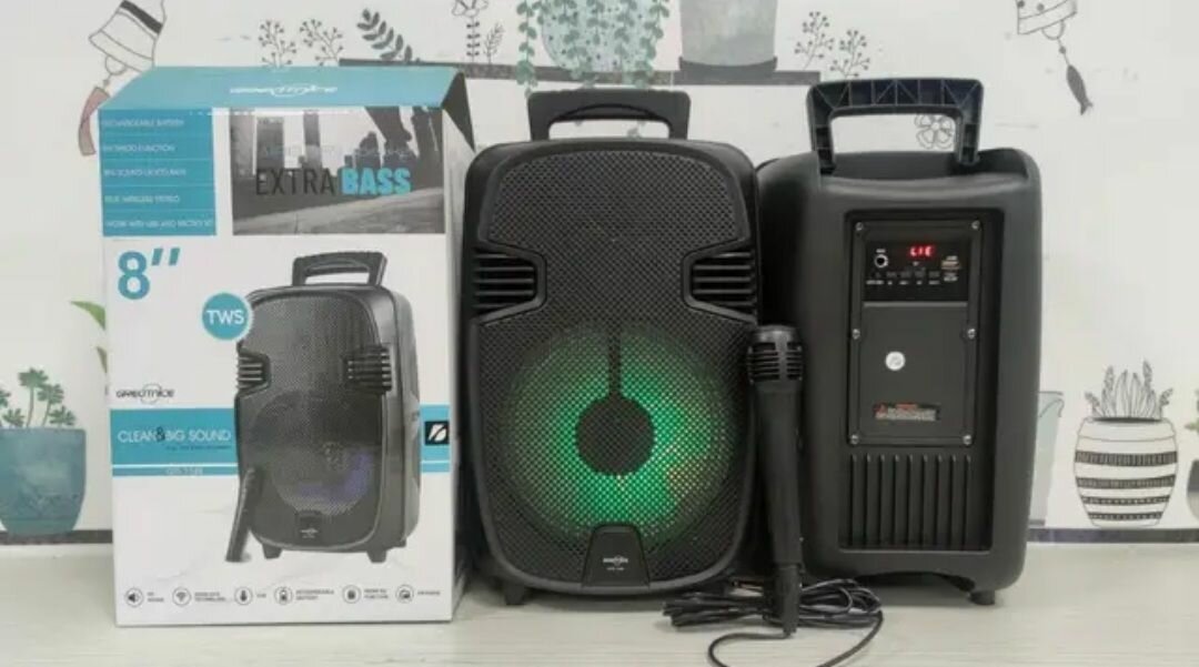 BLUETOOTH SPEAKER WITH A MICROPHONE