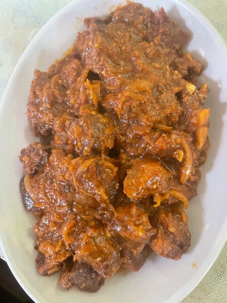 Porc Africain grillé saute