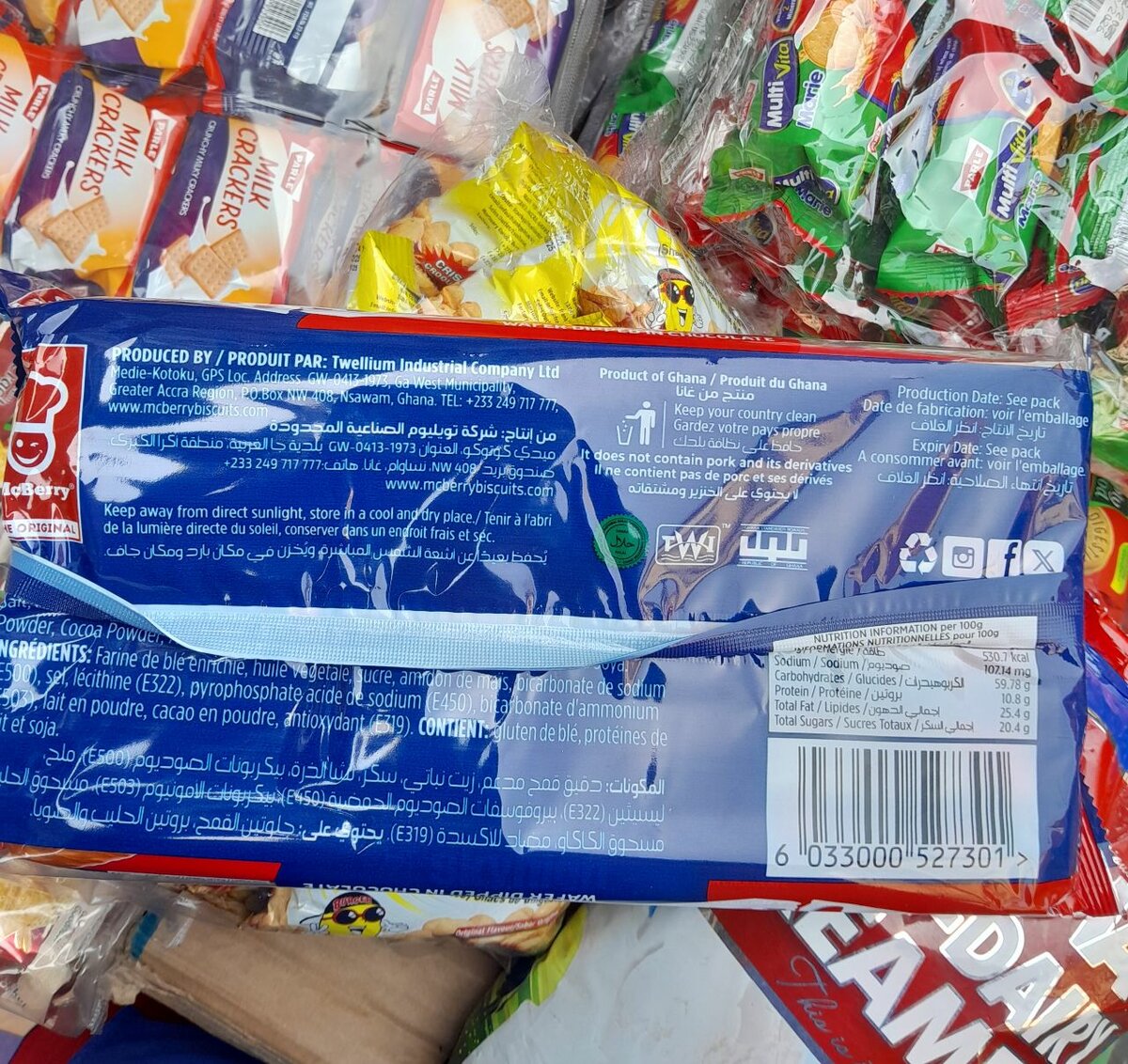 Skyhigh wafer dipped in chocolate