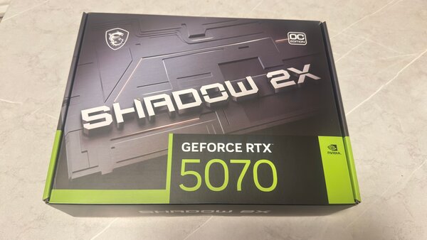 MSI GeForce RTX 5070 Shadow 2X