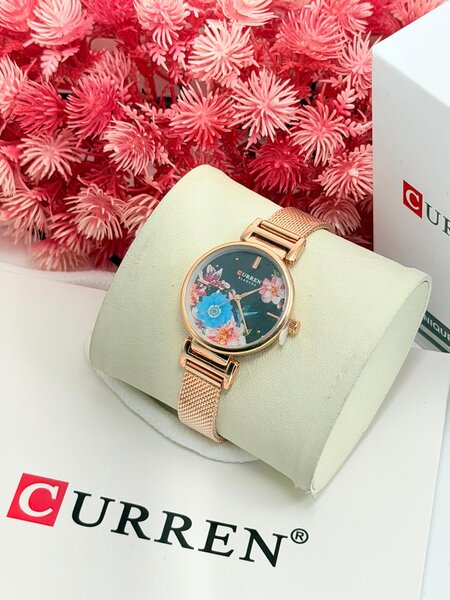 Montre Femme CURREN Rose Doré Élégante