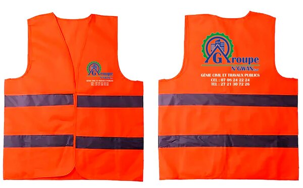 Gilet de sécurité haute visibilité